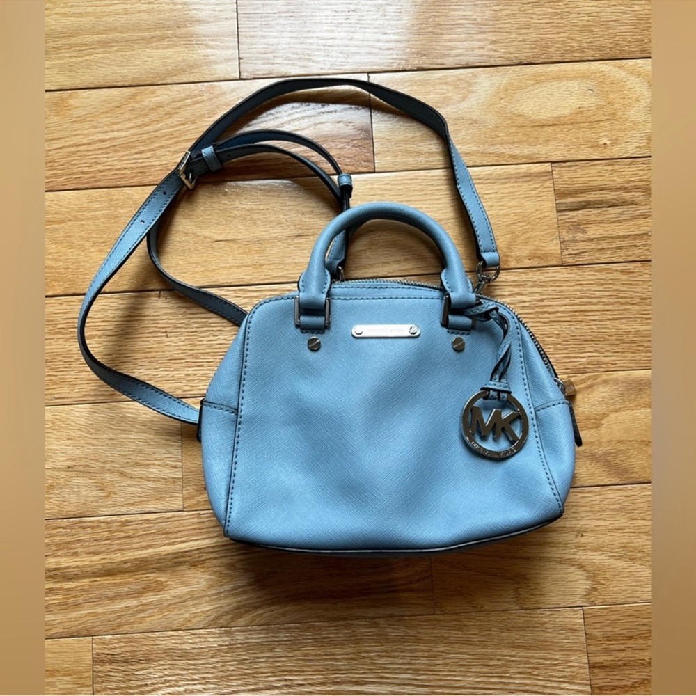 Michael Kors baby blue bag